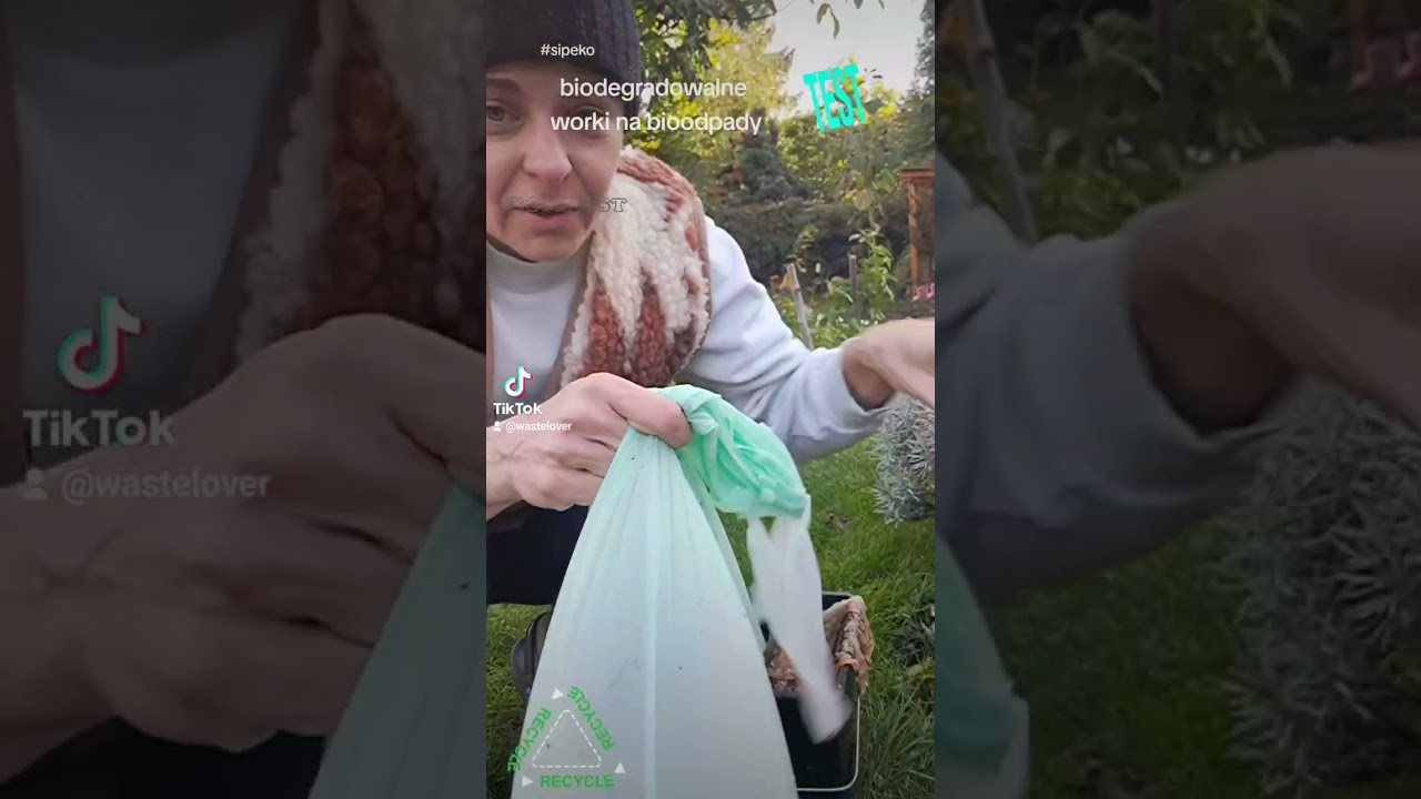 Biodegradowalne worki na bioodpady