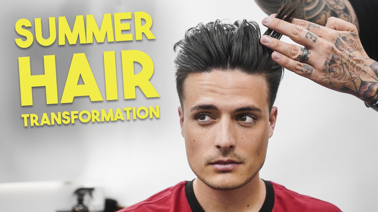 Mens Summer Hairstyle Transformation | Getting A Haircut by a Master Hairdresser