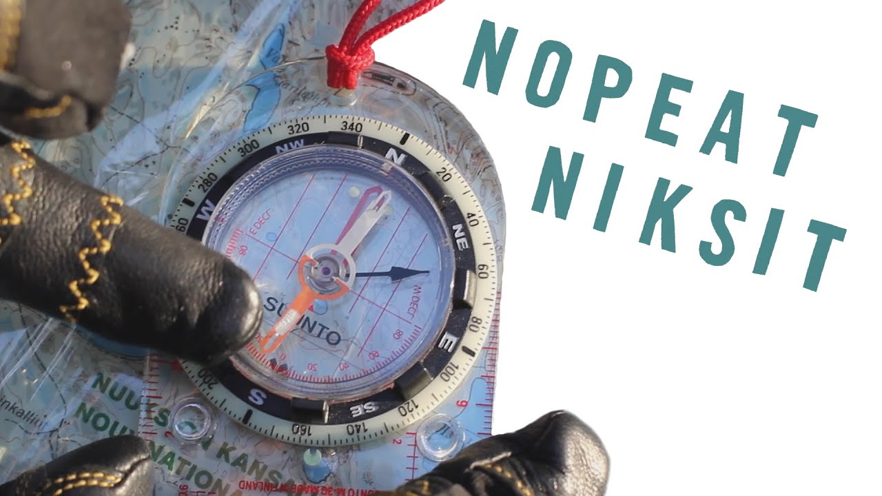 Suunnan ottaminen kompassilla - Nopeat Niksit