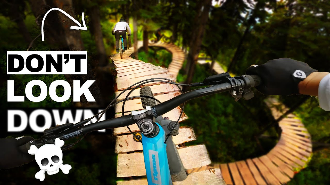 This insane bike park got the better of us...
