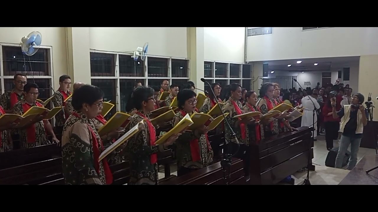 Natal Pertama (First Noel) | Paduan Suara Santa Clara, Wilayah VI, Paroki Cijantung