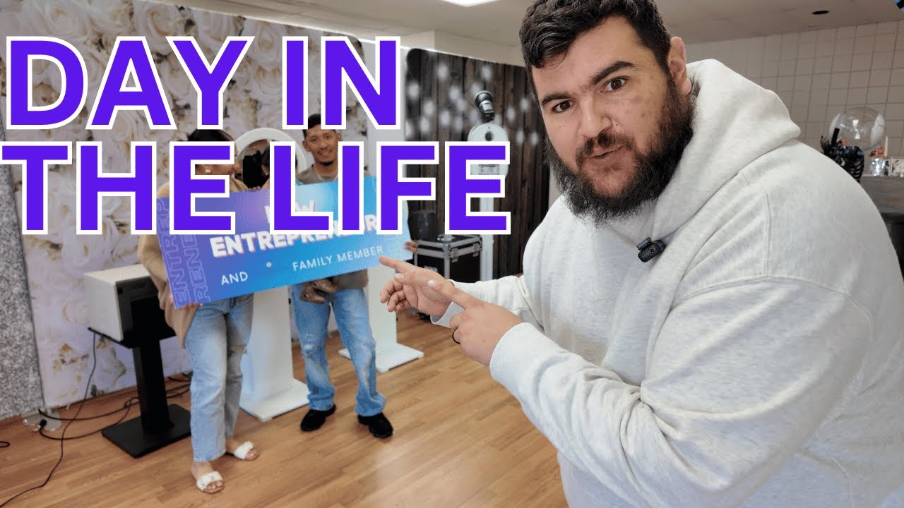 DAY IN THE LIFE OF A SUCCESSFUL PHOTO BOOTH ENTREPRENEUR