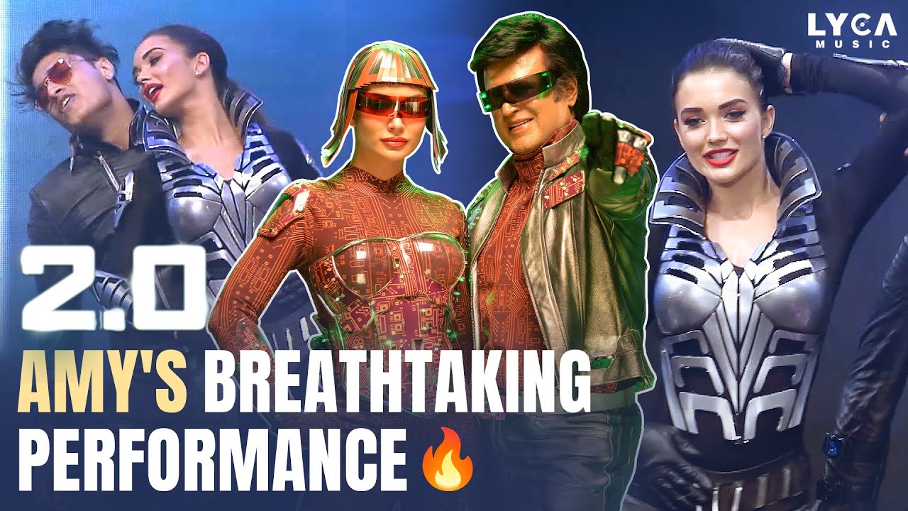 Amy Jackson Live Performance For Endhira Logathu Sundariye🔥| 2.0 | A R Rahman | Rajinikanth