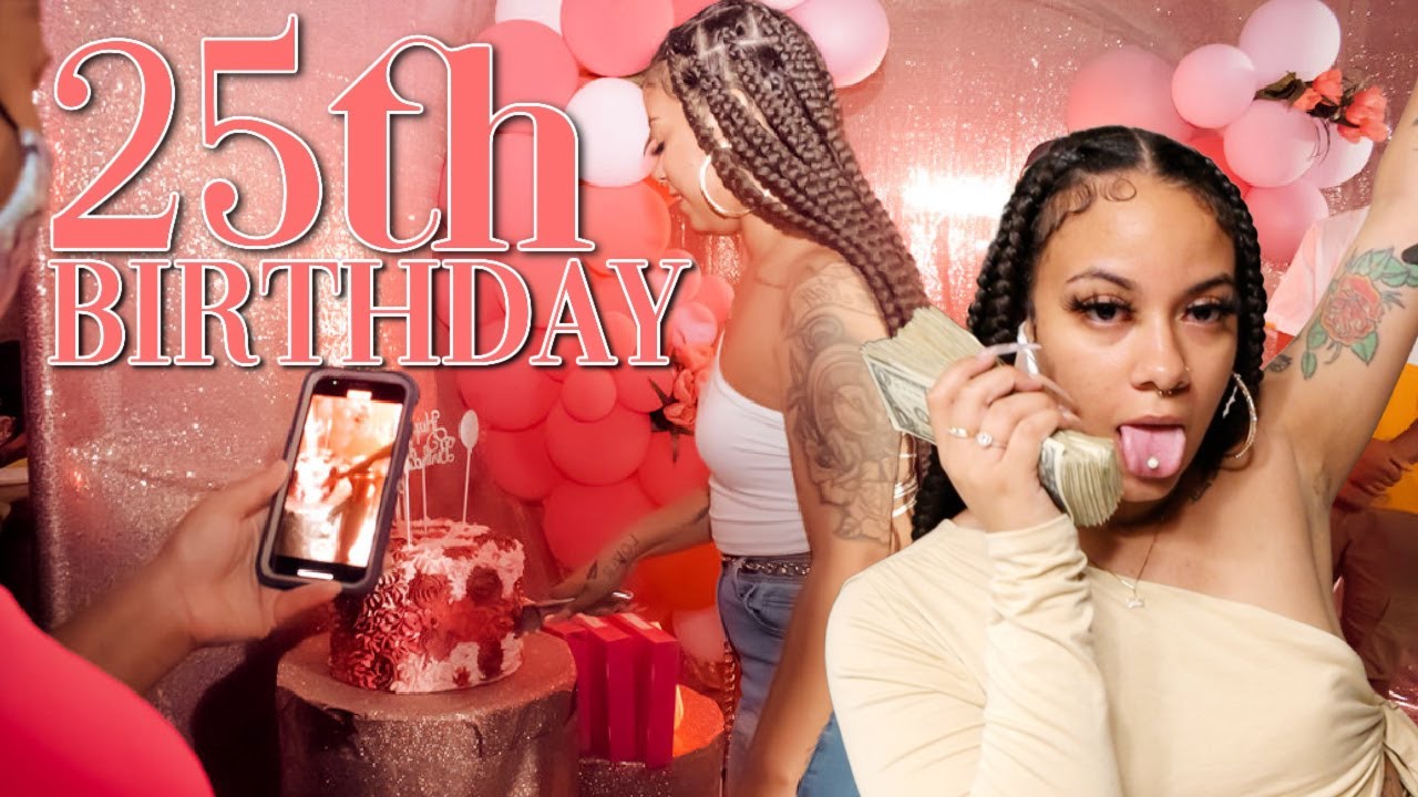 my 25th birthday vlog 🤑