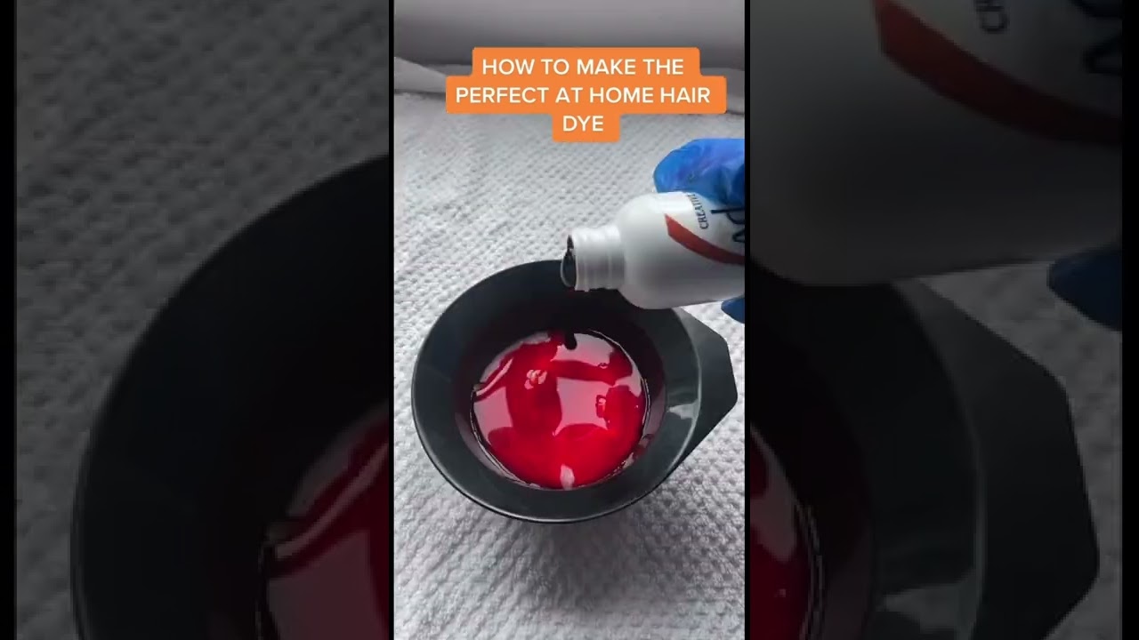 I made the PERFECT Ginger Red Hair Dye 🍁 DIY Hair Color ⭐️ How to dye natural hair for black women