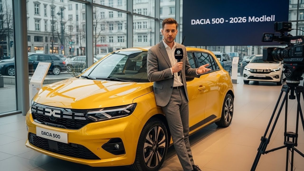 2026 Dacia 500 Review Deutsch 🚗 Neuer Look, Innenraum, Motor & Preis im Detail