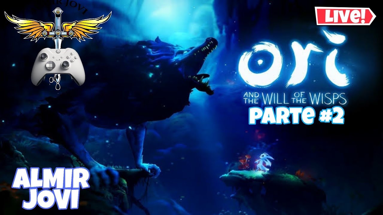 Ori and the Will of the Wisps - A arte em forma de jogo! - Live #2