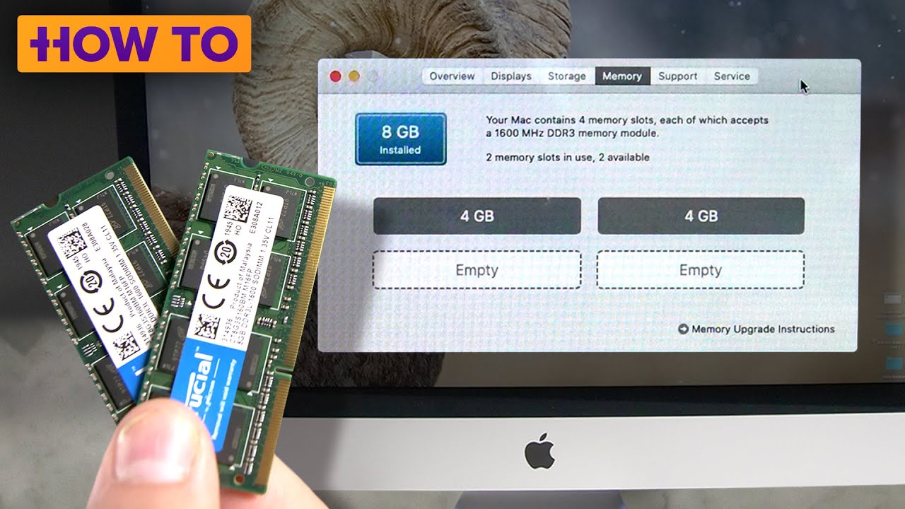 Обновите оперативную память вашего iMac менее чем за 5 минут