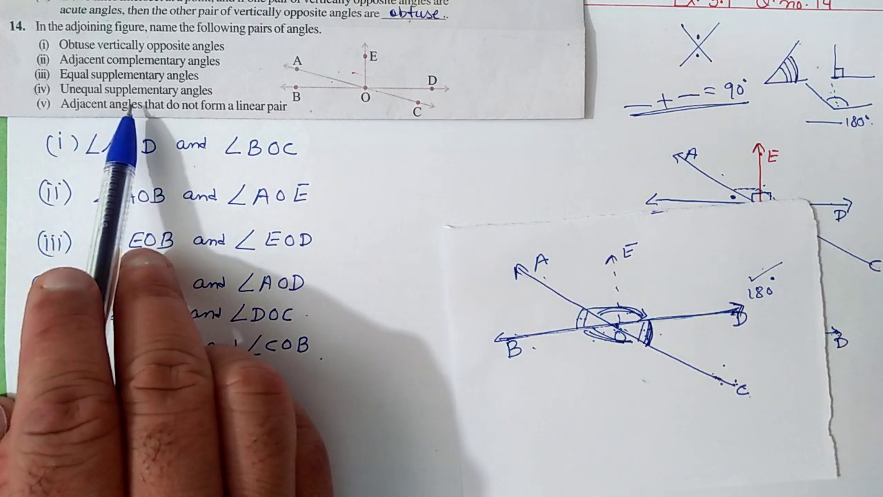 Q.14 Ex.5.1 Chapter:5 Lines and Angles | Ncert Maths Class 7 | Cbse.