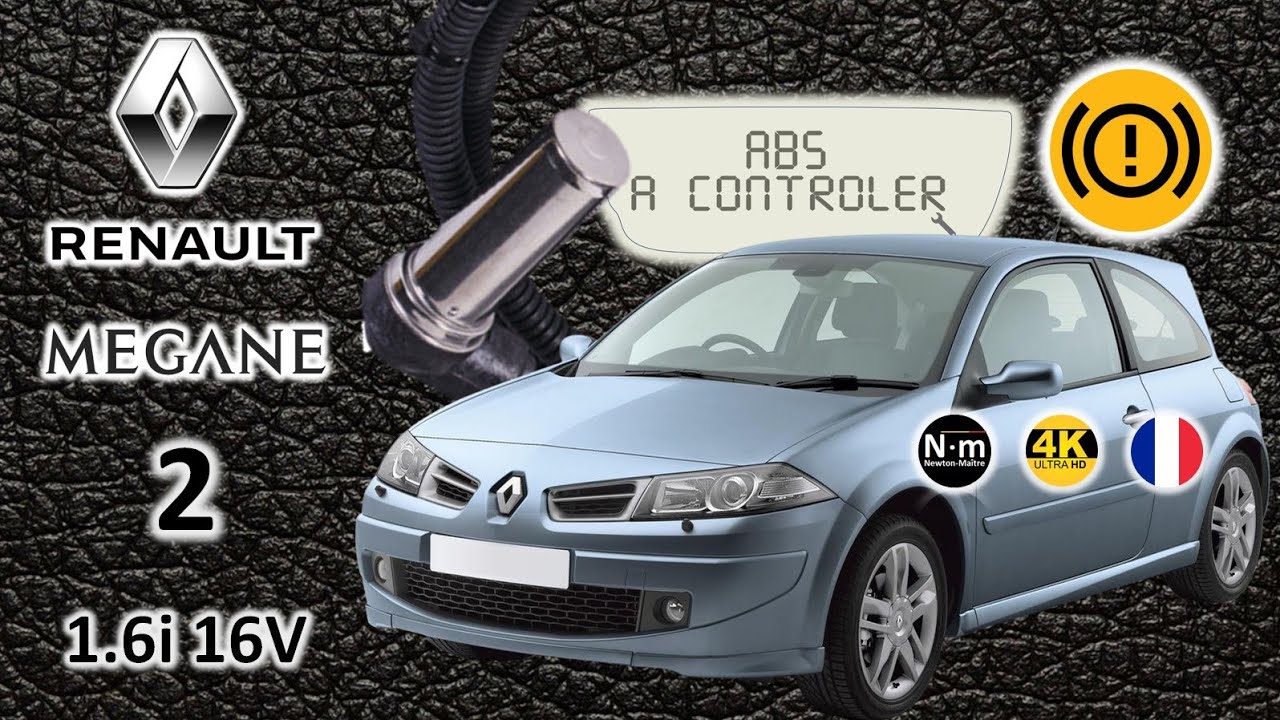 🤔​999 Km/h à l'avant gauche?? ABS à contrôler sur Mégane 2, un jeu d'enfant à 15€ 🤑​🤑​🤑​🎯​