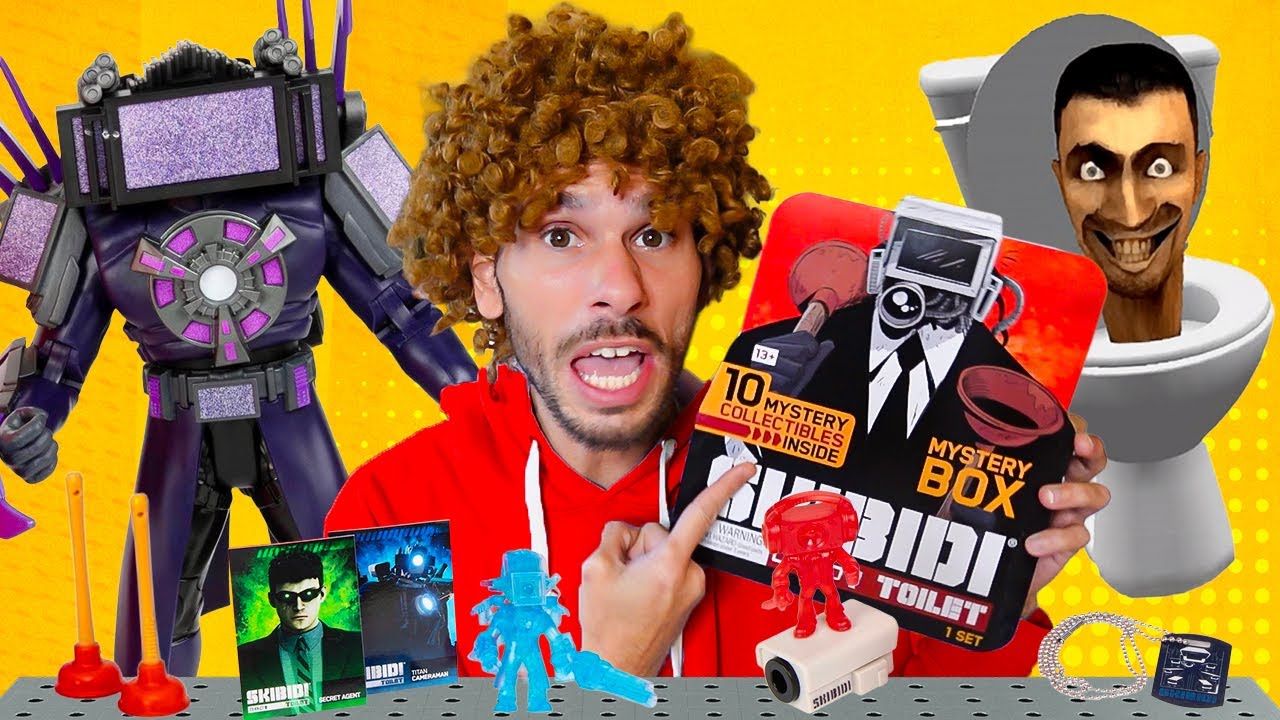 Обзор игрушки Billys &mdash; Skibidi Toilet Giant Mystery Box