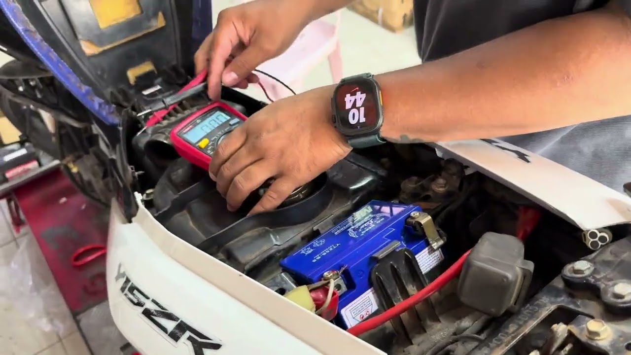 Yamaha Exciter អត់សាកភ្លើង ចូលអាគុយ