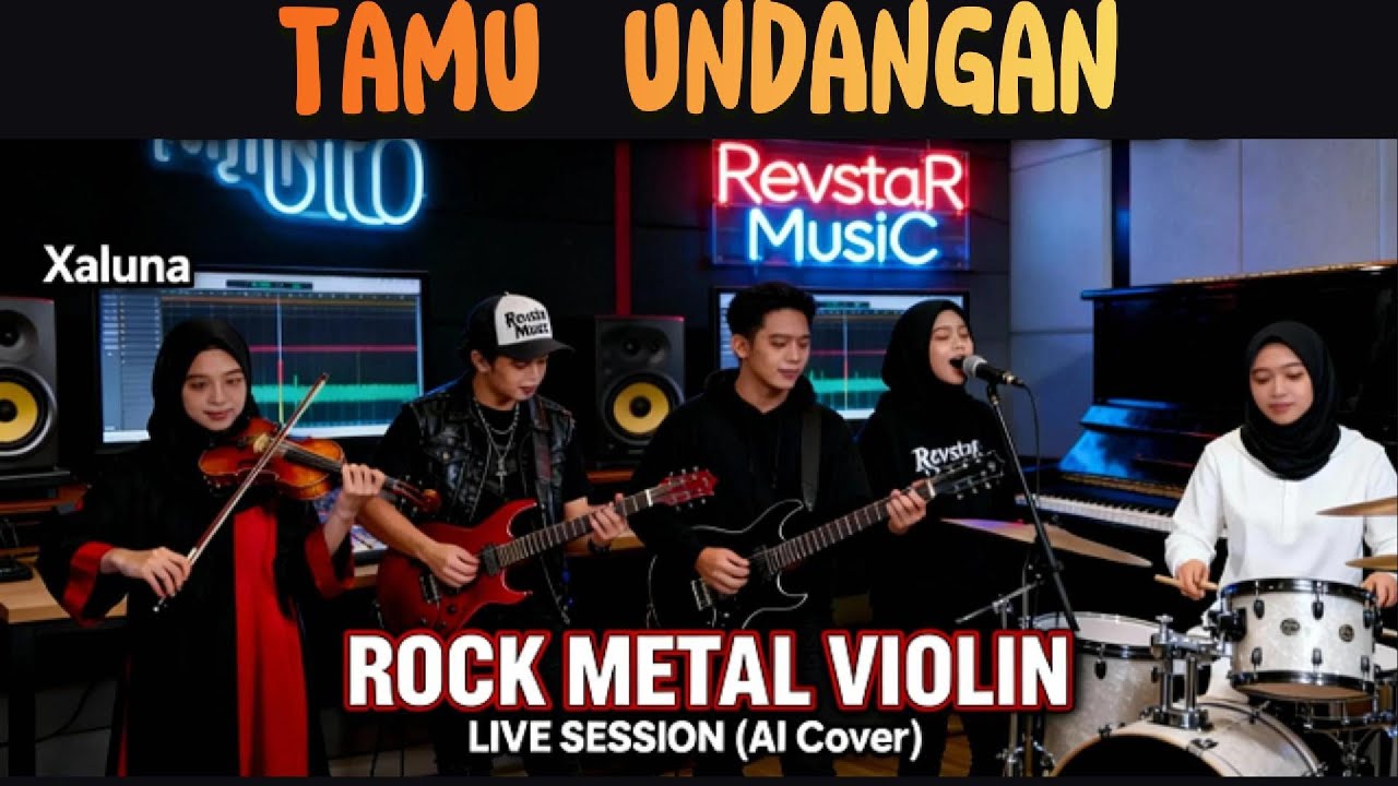 TAMU UNDANGAN – Rock Metal Modern x Violin | Live Studio Session (AI Cover)