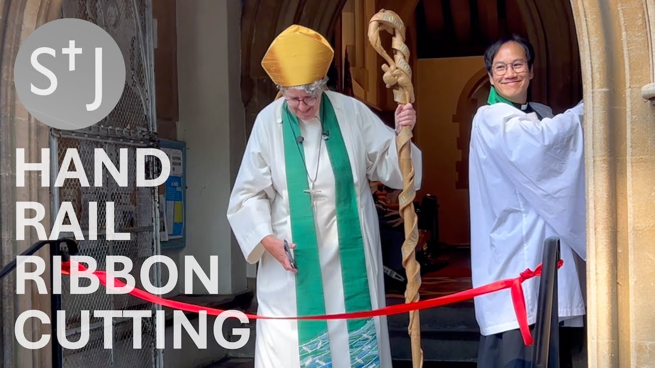 StJ • Unveiling of our Accessibility Hand Rails • 2025