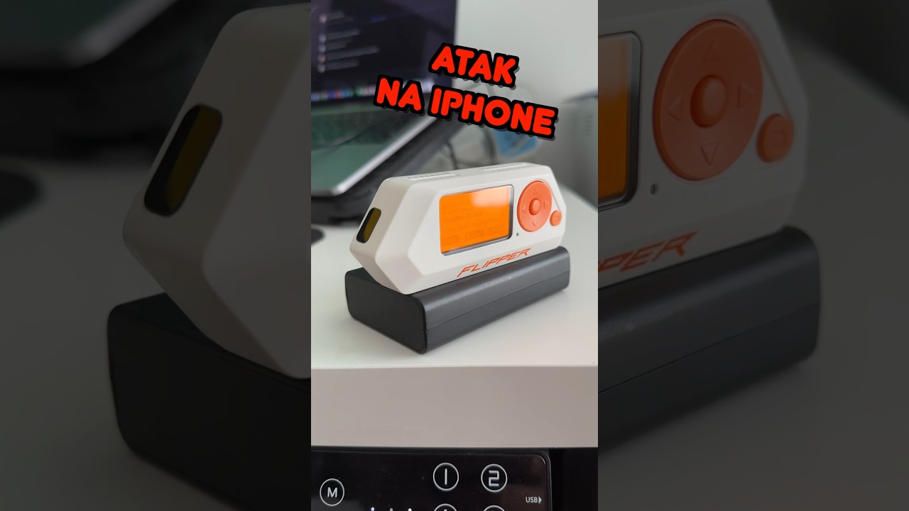 Flipper zero kontra iPhon&rsquo;y #flipper #flipperzero #iphone #hacker