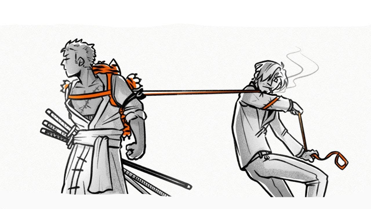 A Leash?? | One piece comic dub | Artist: @newttxt #onepiece #ycomics #zosan
