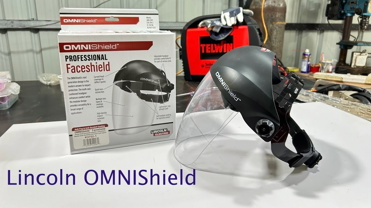 Unboxing Lincoln OMNIShield Face Shield protection from BakersGas