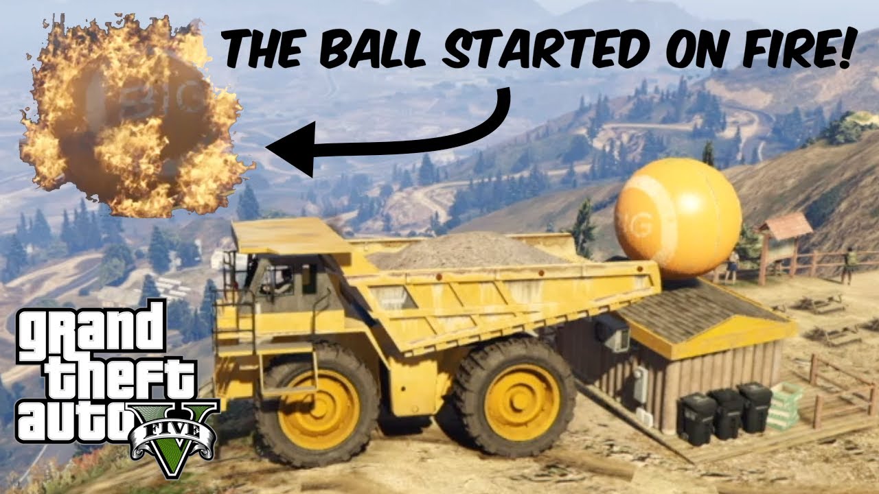 Grand Theft Ball *BALL ON FIRE* - GTA 5