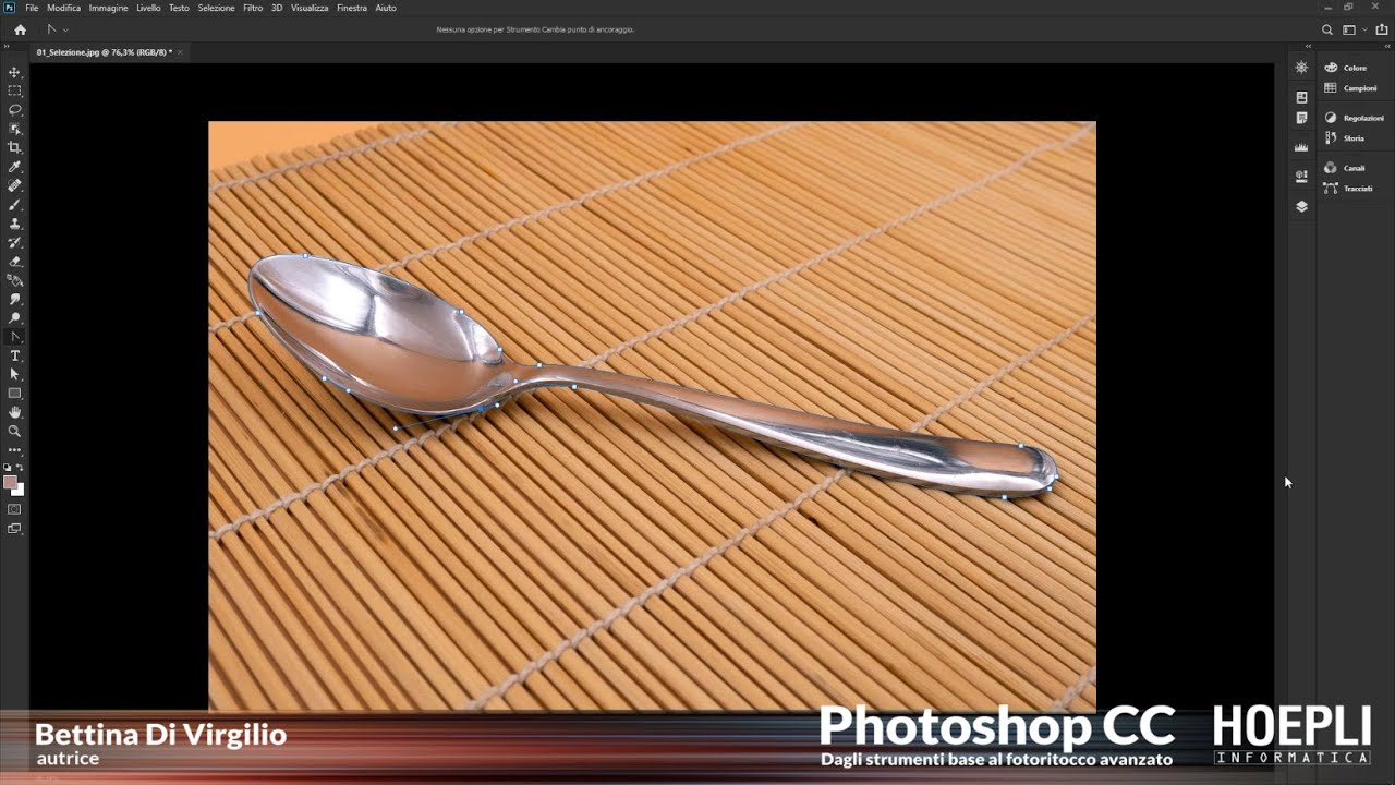 Selezionare con i tracciati in Photoshop