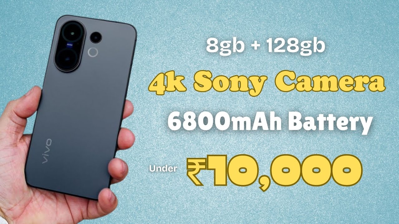 Top 5 Best Camera Smarphones Under ₹10,000 in December | Best 5G Phones Under 10k