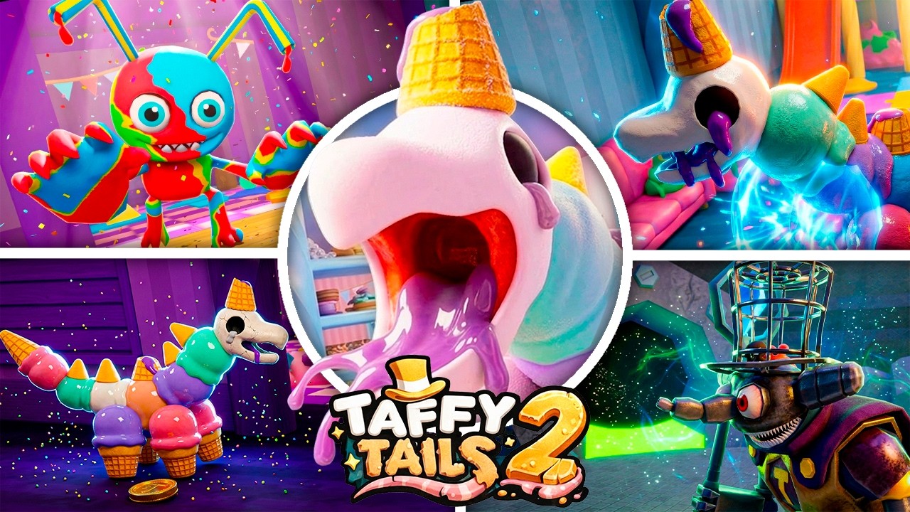 Taffy Tails 2 - NEW Monster SCOOPS & New Floors (Roblox Showcase)