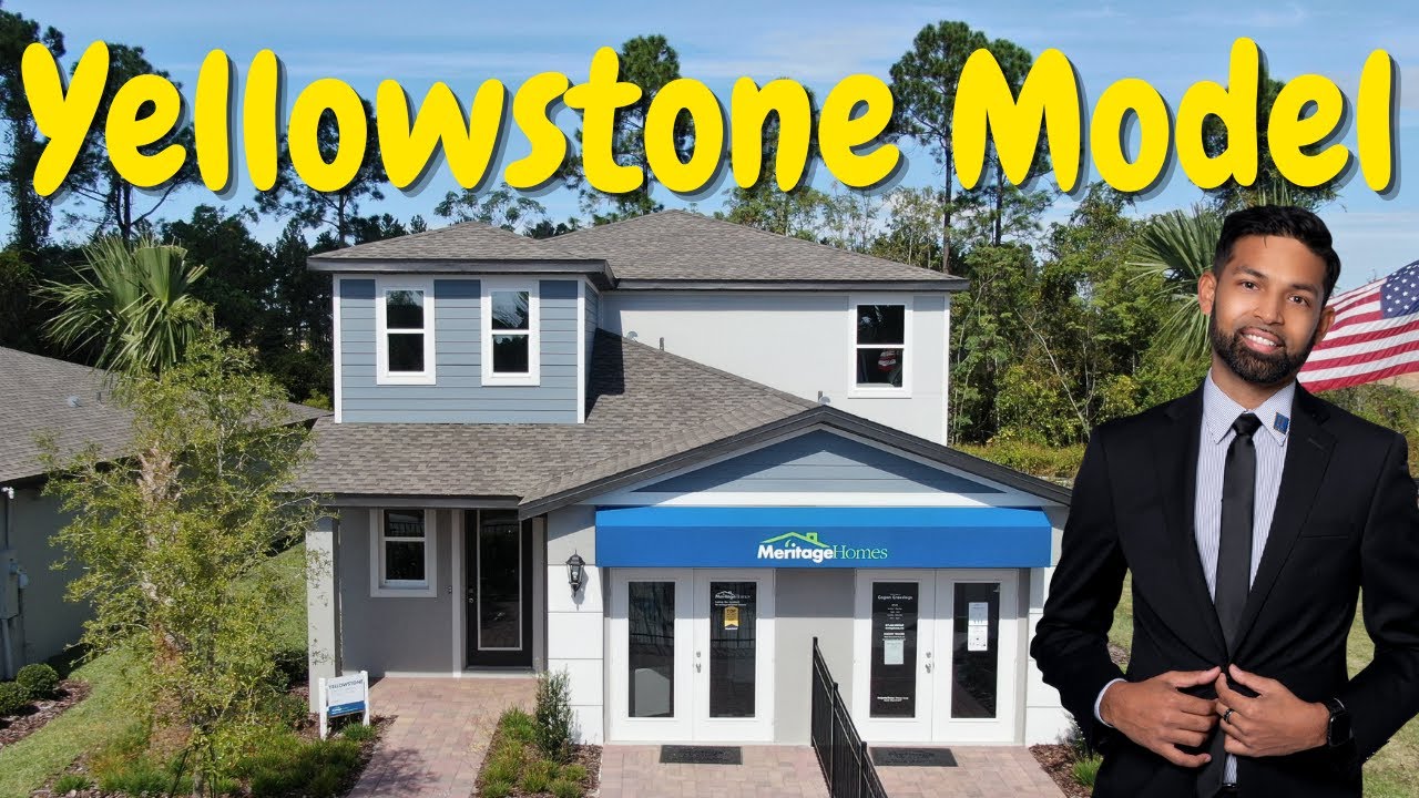 The Yellowstone Model by Meritage Homes at Cagan Crossings in Clermont Florida