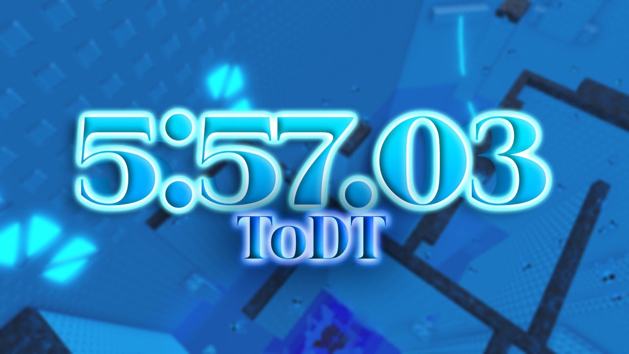 [WR] Tower of Double Trouble in 5:57.03 any% - JToH