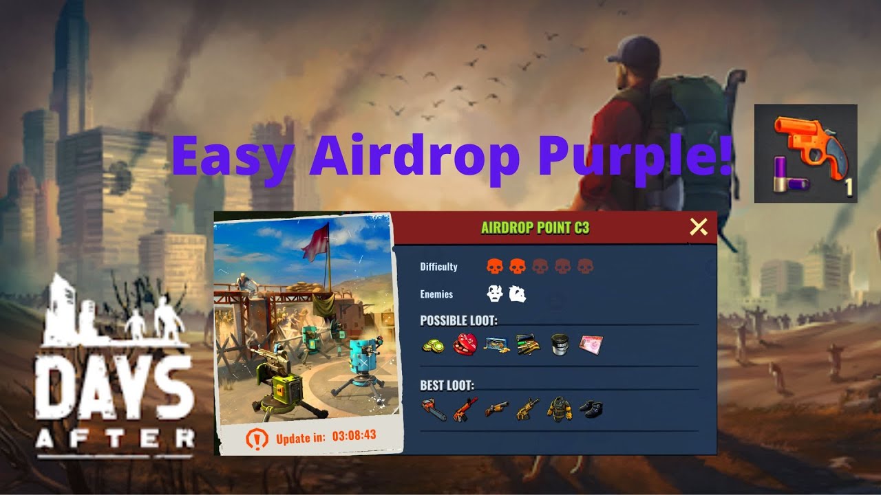 Days after:Airdrop Purple Flare 2 Cheap ways to farm it
