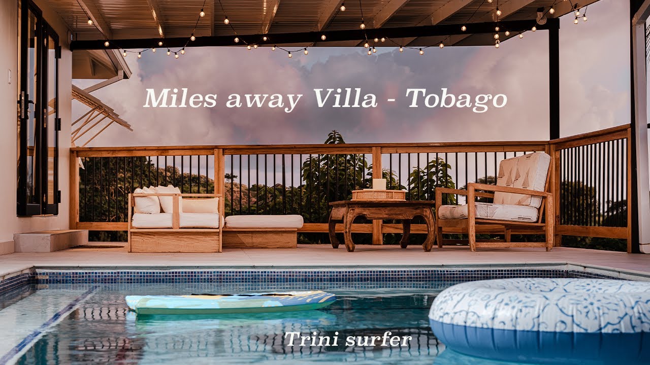 Miles away villa - The ultimate Tobago vacation home... every little detail, made with love !