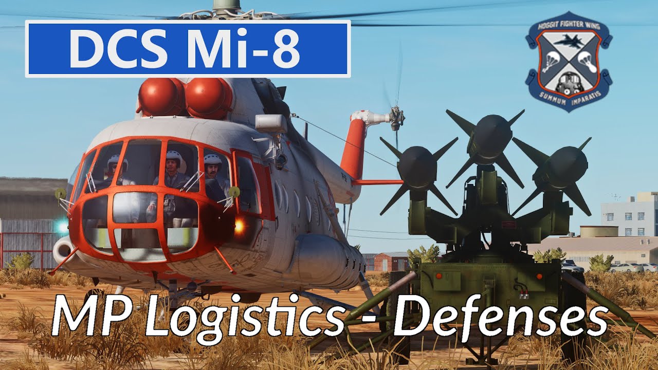 DCS Mi-8: Multiplayer Logistics - Deploying Defenses