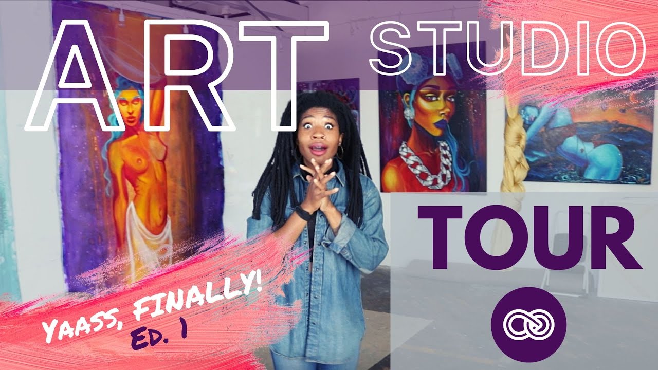 ART STUDIO TOUR: It's finally here!! Black Girl Magic & Boho Hippy Vibes