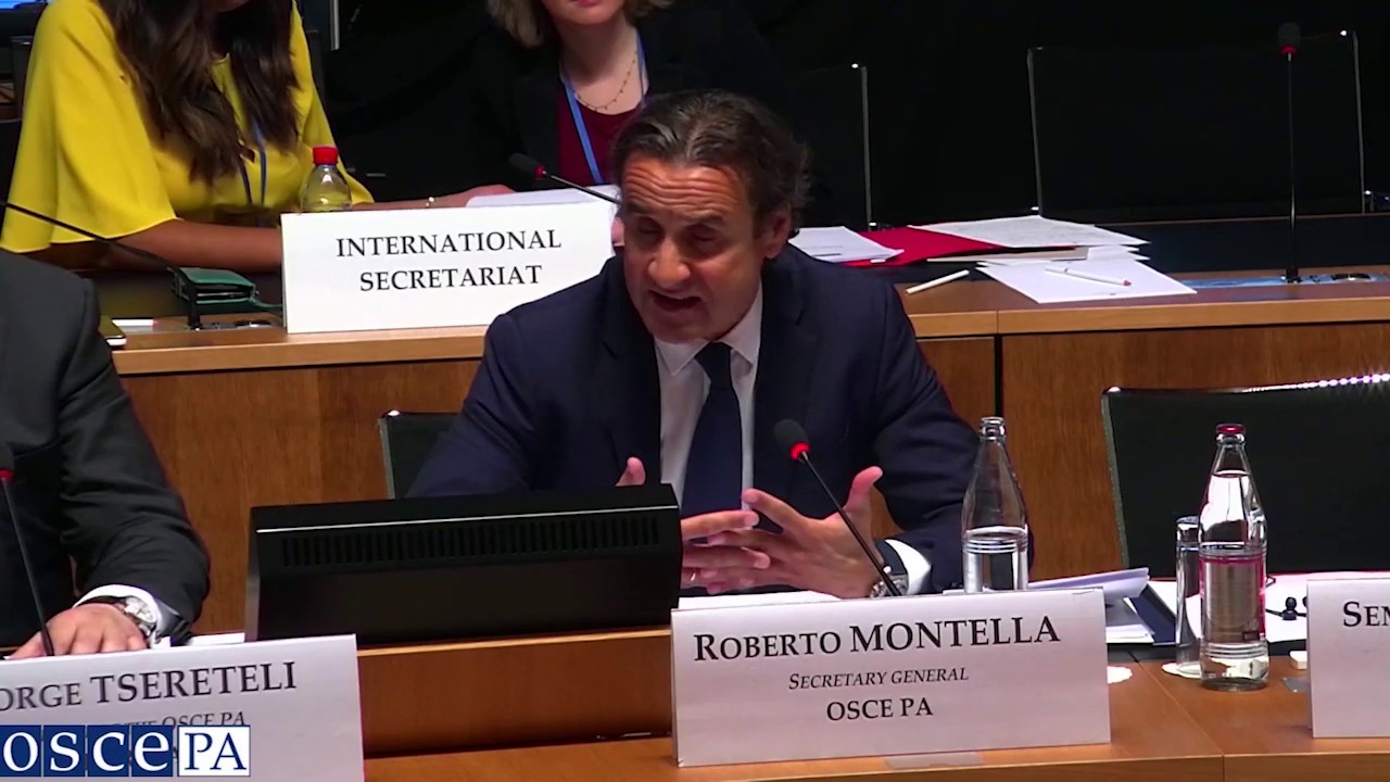 Standing Committee voting on renewal of the mandate of OSCEPA Secretary General Roberto Montella