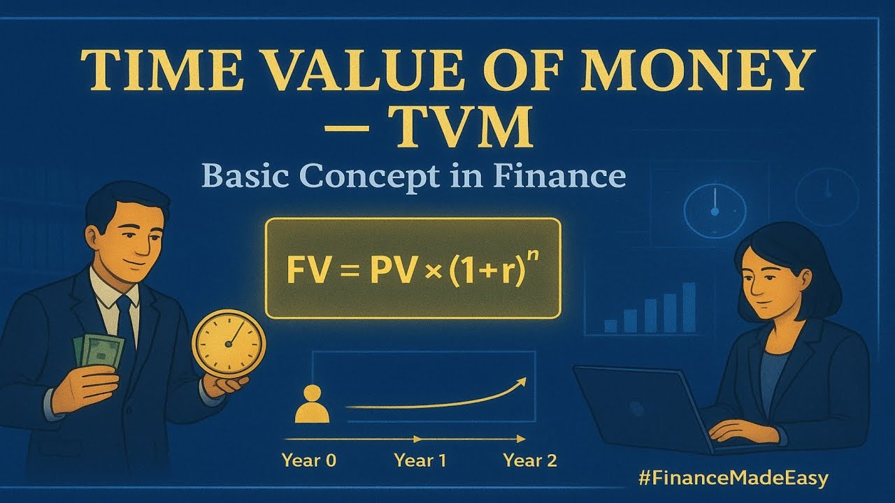 Time Value of Money-TVM (Basic Concept in Finance) Part 1