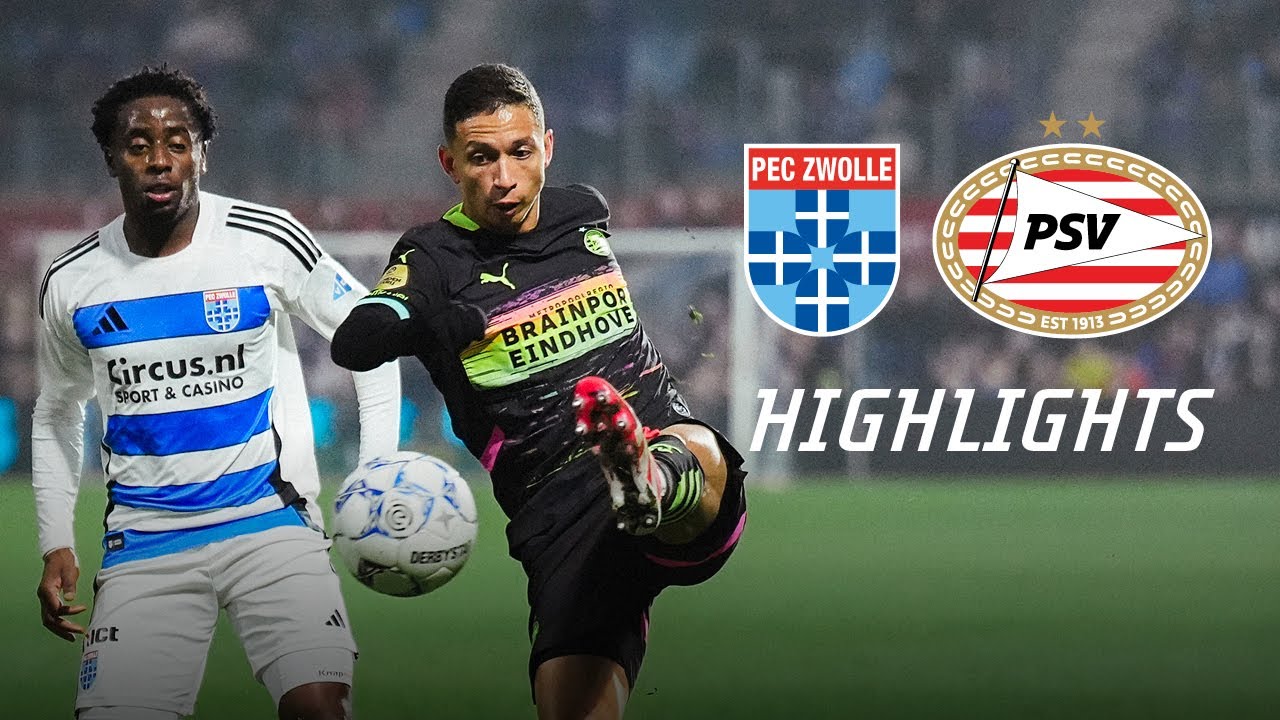 HIGHLIGHTS | PEC Zwolle - PSV