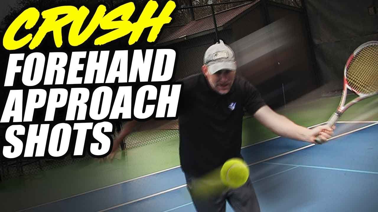 Tennis Forehand Approach Shot Lesson: Best Way to Approach Under Pressure