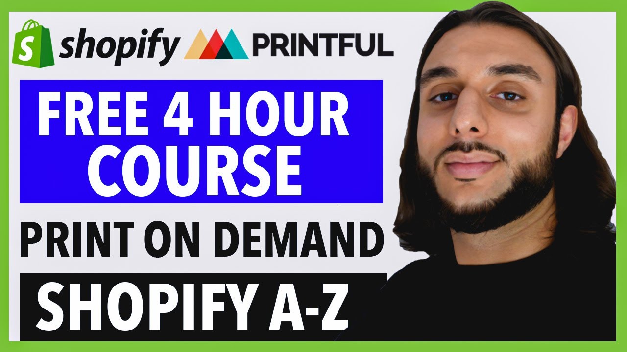 FREE SHOPIFY PRINT ON DEMAND COURSE | COMPLETE A-Z BLUEPRINT 2020