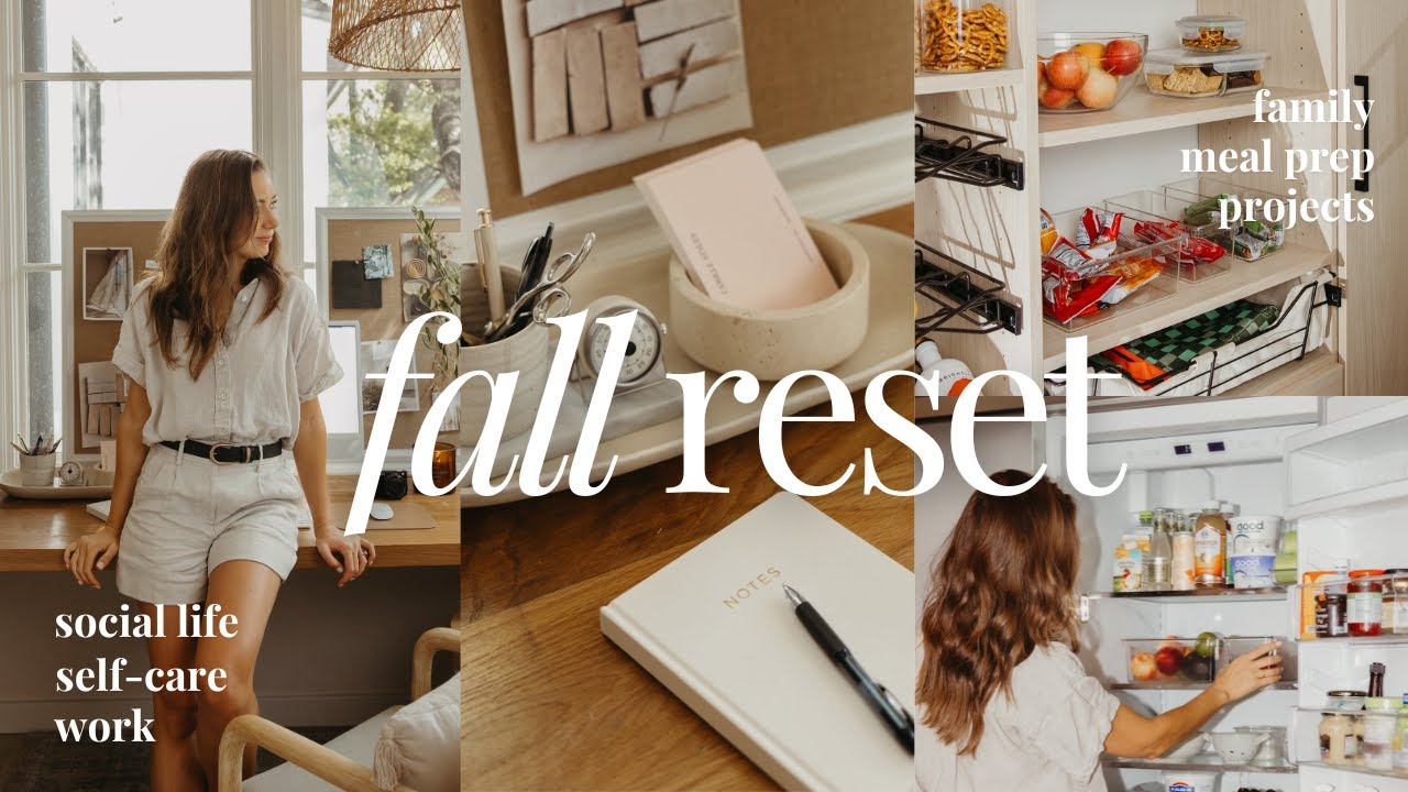 How To Organize Your Life | Fall Back-to-Routine Edition
