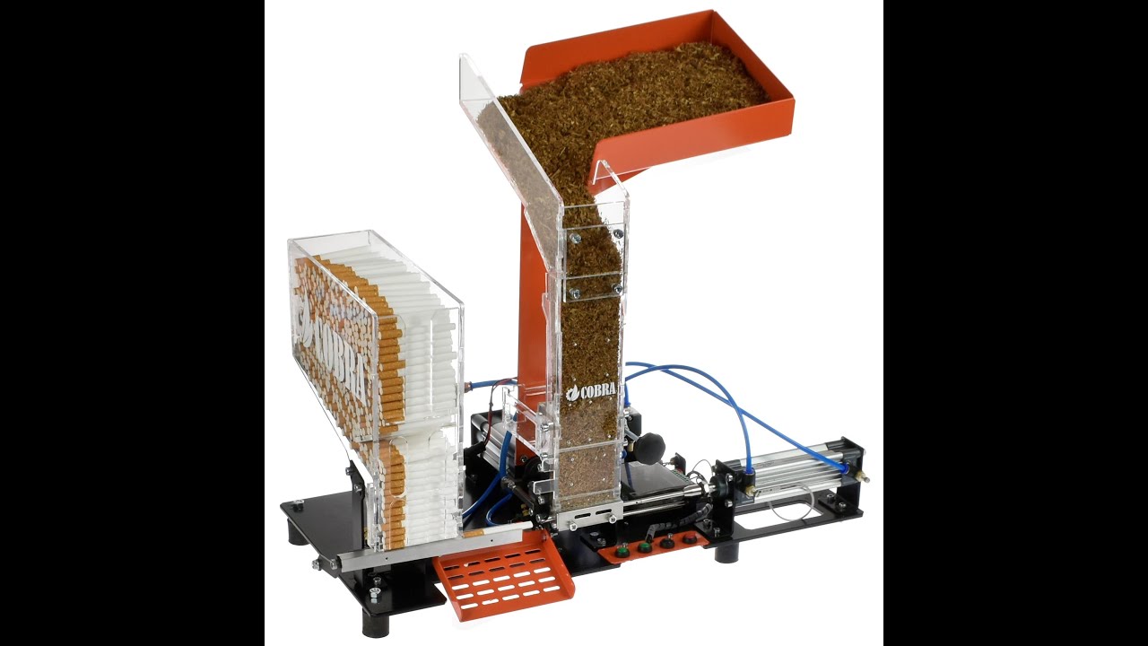 Cigarette Filling Machine Cobra TURBO +48 507810474 Whatsapp, Made In EU