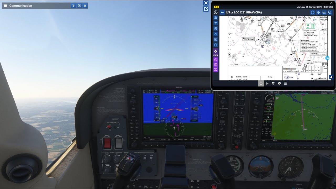 Microsoft Flight Simulator 2024 | VFR Flight | EDLN → EHEH