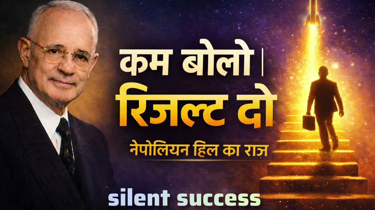 नेपोलियन हिल का 3 सेकंड फॉर्मूला | कम बोलो, रिजल्ट दो – Secret of Success