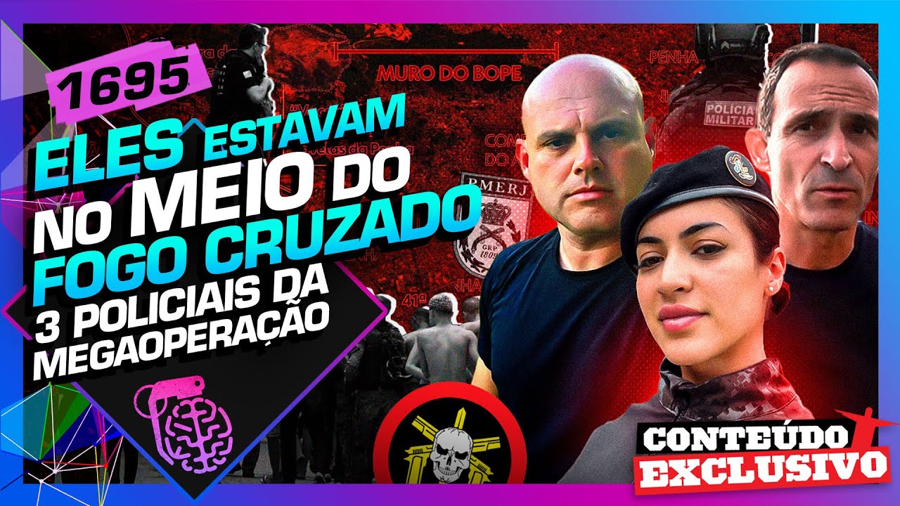 POLICIAIS QUE ATUARAM NA MEGAOPERAÇÃO NO RIO CONTAM TUDO! - Inteligencia Ltda. Podcast #1695