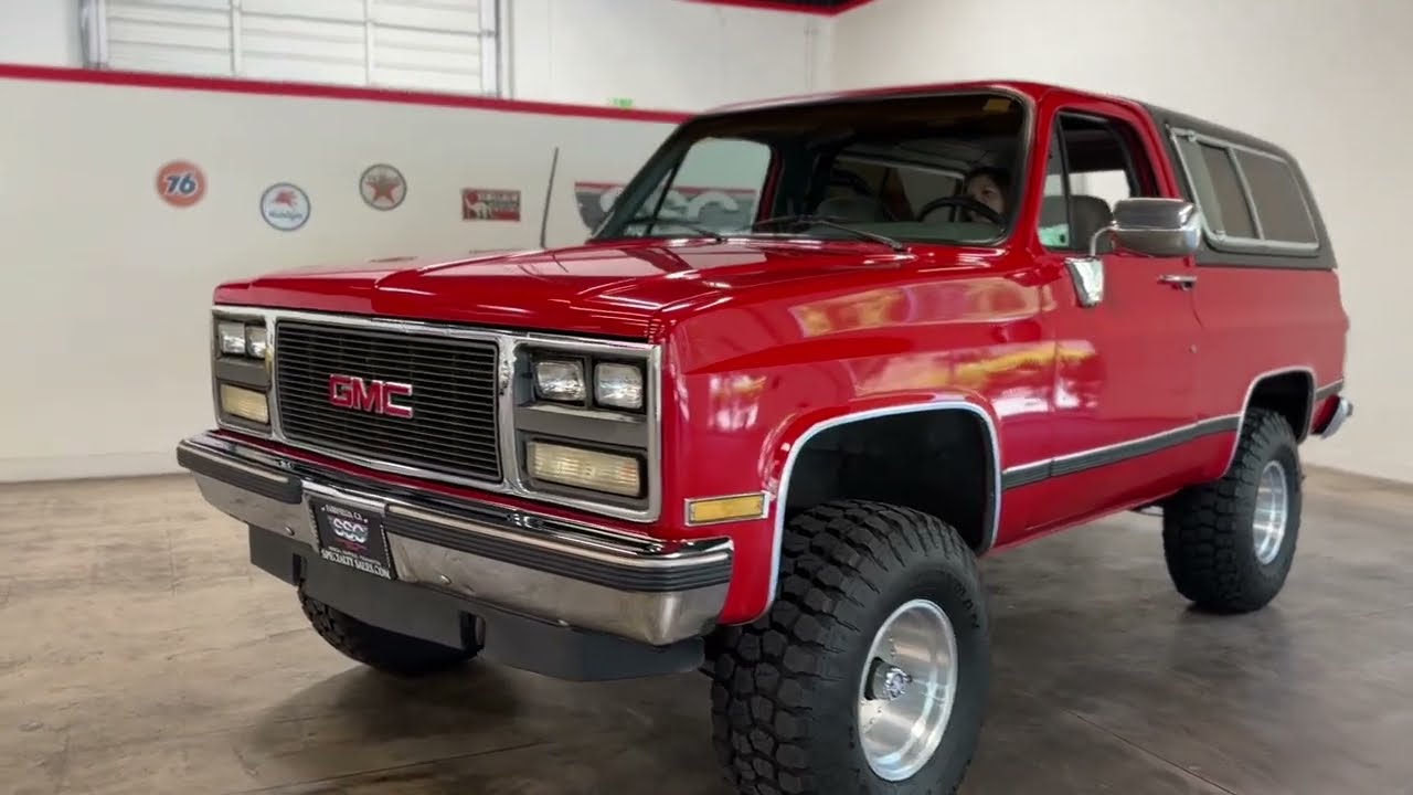 F13617 - 1989 GMC Jimmy 2 Door SUV