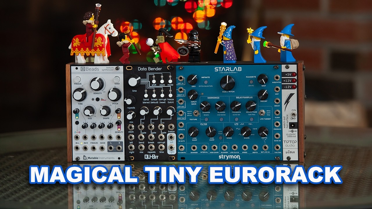 Small Eurorack system mini-build for Guitar FX – Moog 60HP Modular Synth Setup!