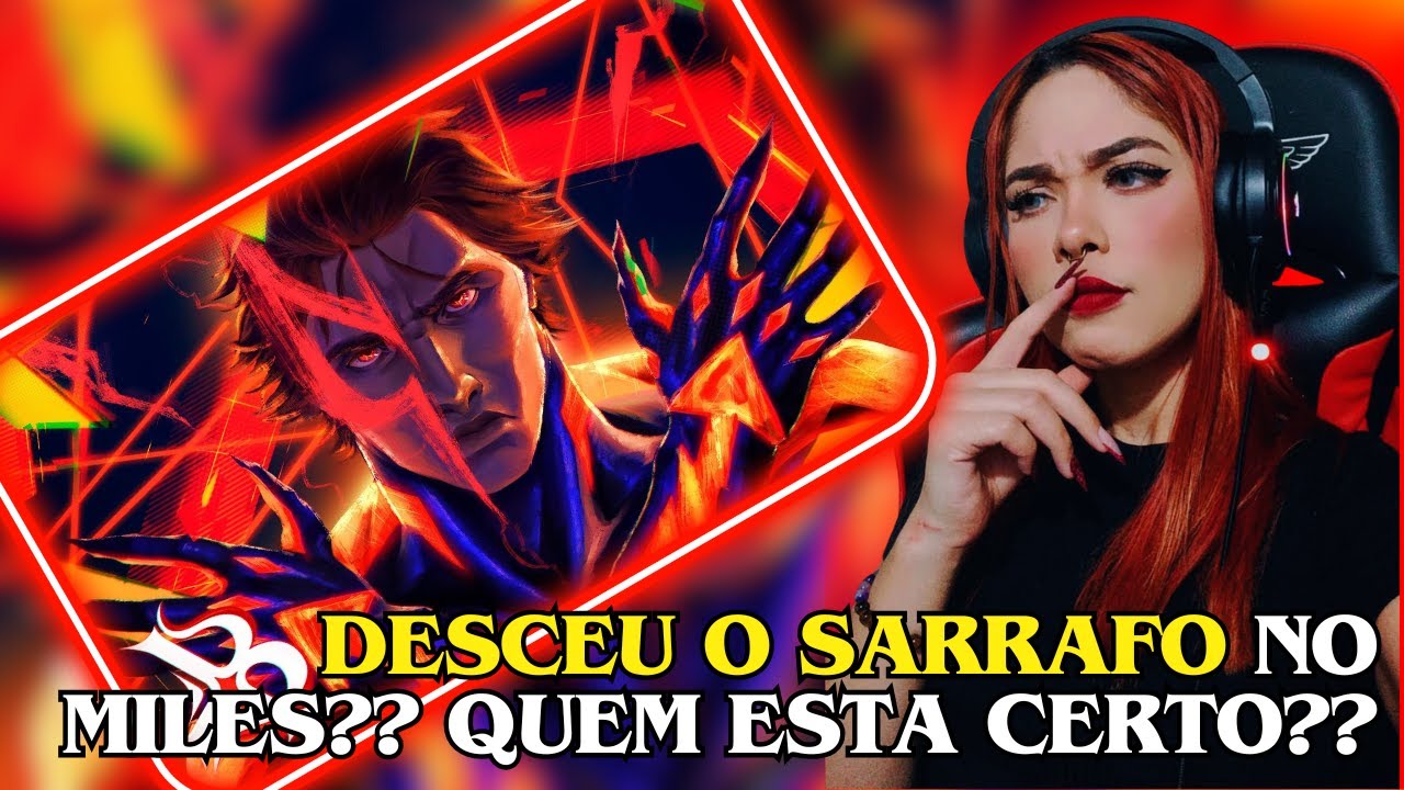 ME EMBOLEI TODA!! Blxck - Canônico (Miguel O'Hara) CHERRY REACTS