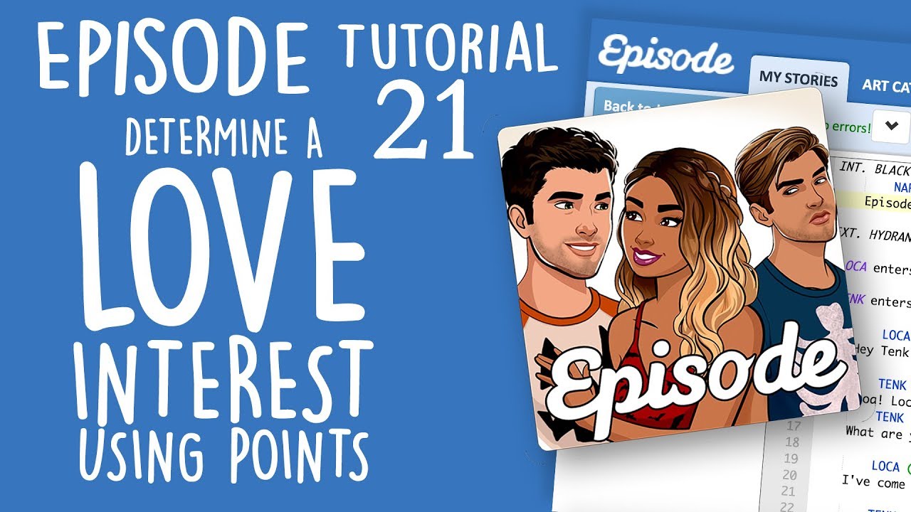 CHOOSE A LOVE INTEREST WITH POINTS | Episode Limelight Tutorial 21