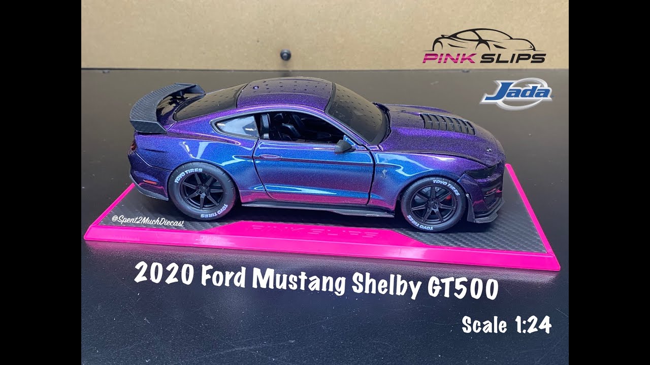 2020 Ford Mustang Shelby GT500 By Jada | Pink Slips| Diecast Unboxing | Chameleon Paint