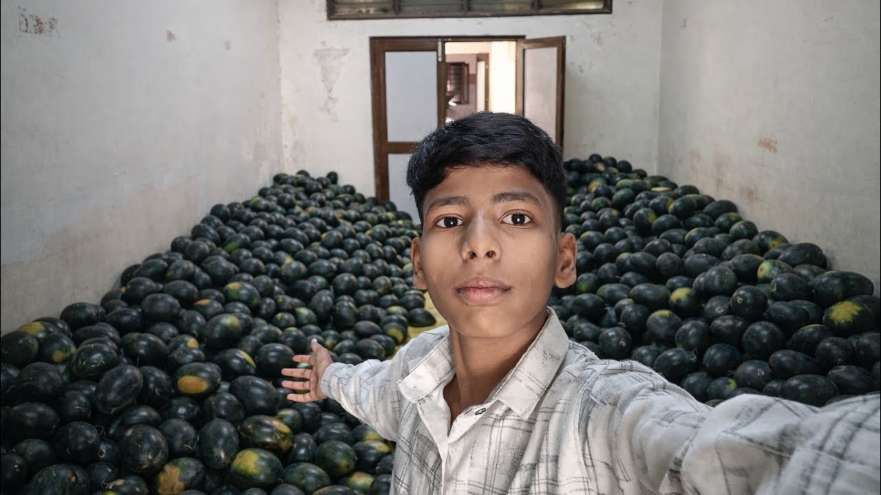 8 Ton Tarbooz in One Room 😱🍉