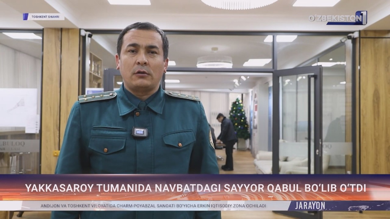 Yakkasaroy tumanida navbatdagi sayyor qabul boʻlib oʻtdi (Toshkent)