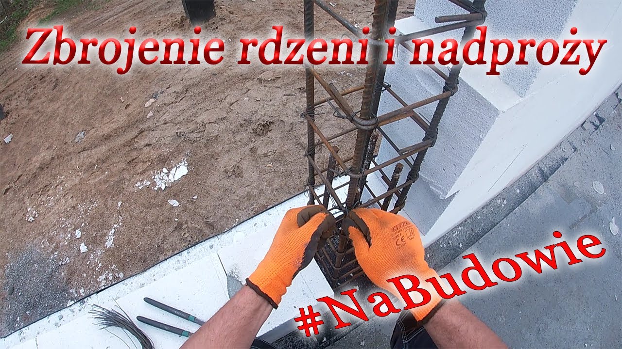 Zbrojenie rdzeni i nadproży - jakie belki, jaki rozstaw???