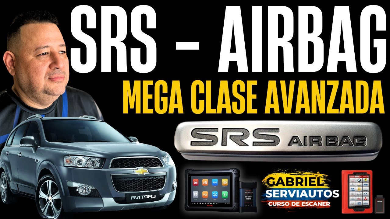 CLASE 29 Diagnóstico Profesional de AIRBAG SRS: Lo que Nadie Te Enseña en Internet 🚗⚠️MEGA CLASE